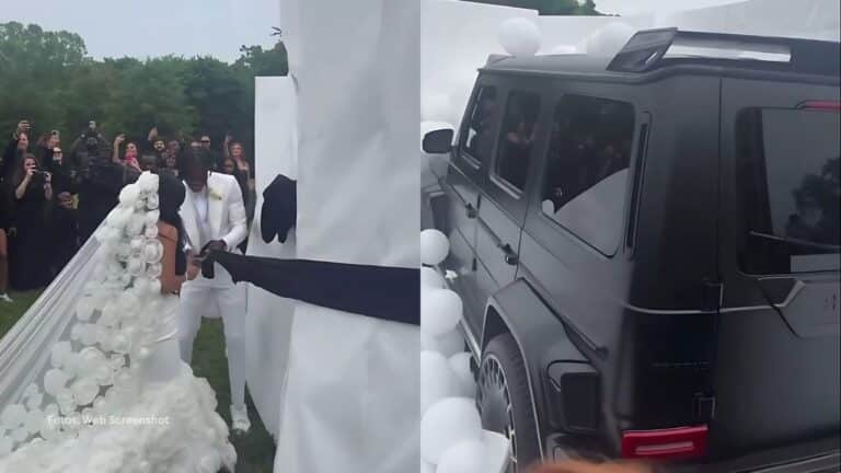 Joven estrella de la NFL Travis Hunter le regala una camioneta de 700 mil dólares a su esposa