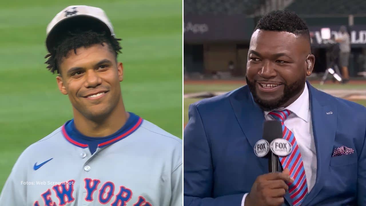 Juan Soto y David Ortiz