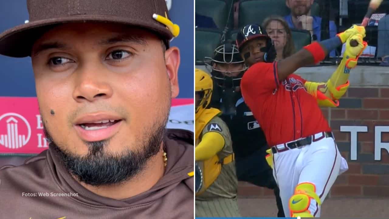 Ronald Acuña Jr. pegó jonrón en su primer turno al bate tras casi un año después de su último juego en MLB.