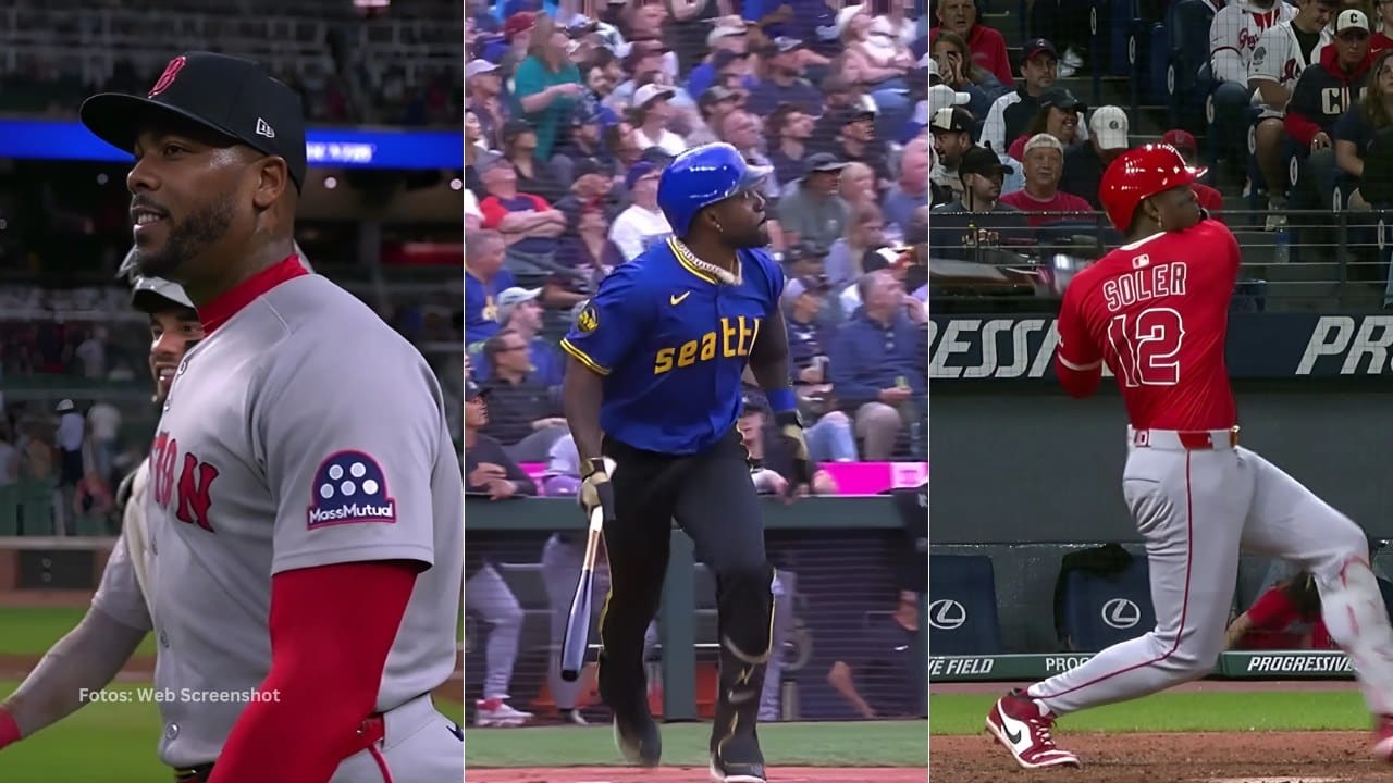 Aroldis Chapman, Randy Arozarena y Jorge Soler. Cubanos en MLB