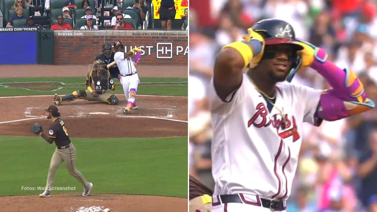 El batazo en Atlanta de Ronald Acuña Jr rompió el empate con Henry Blanco y reafirma su legado entre venezolanos en MLB.