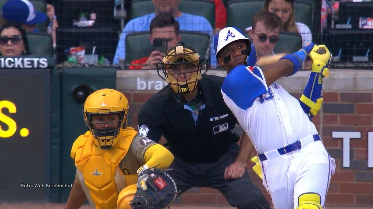 Ronald Acuña Jr., San Diego Padres vs Atlanta Braves