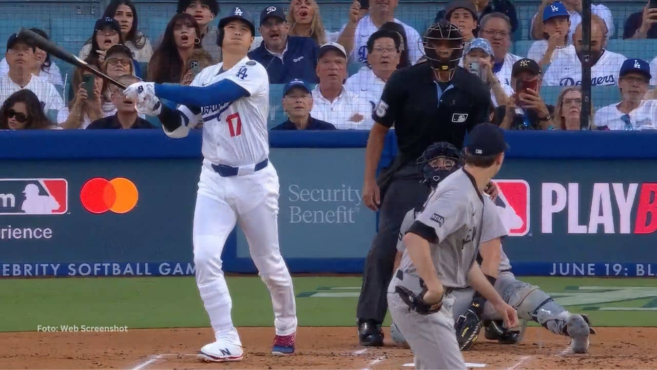 Shohei Ohtani, Resumen Yankees vs Dodgers