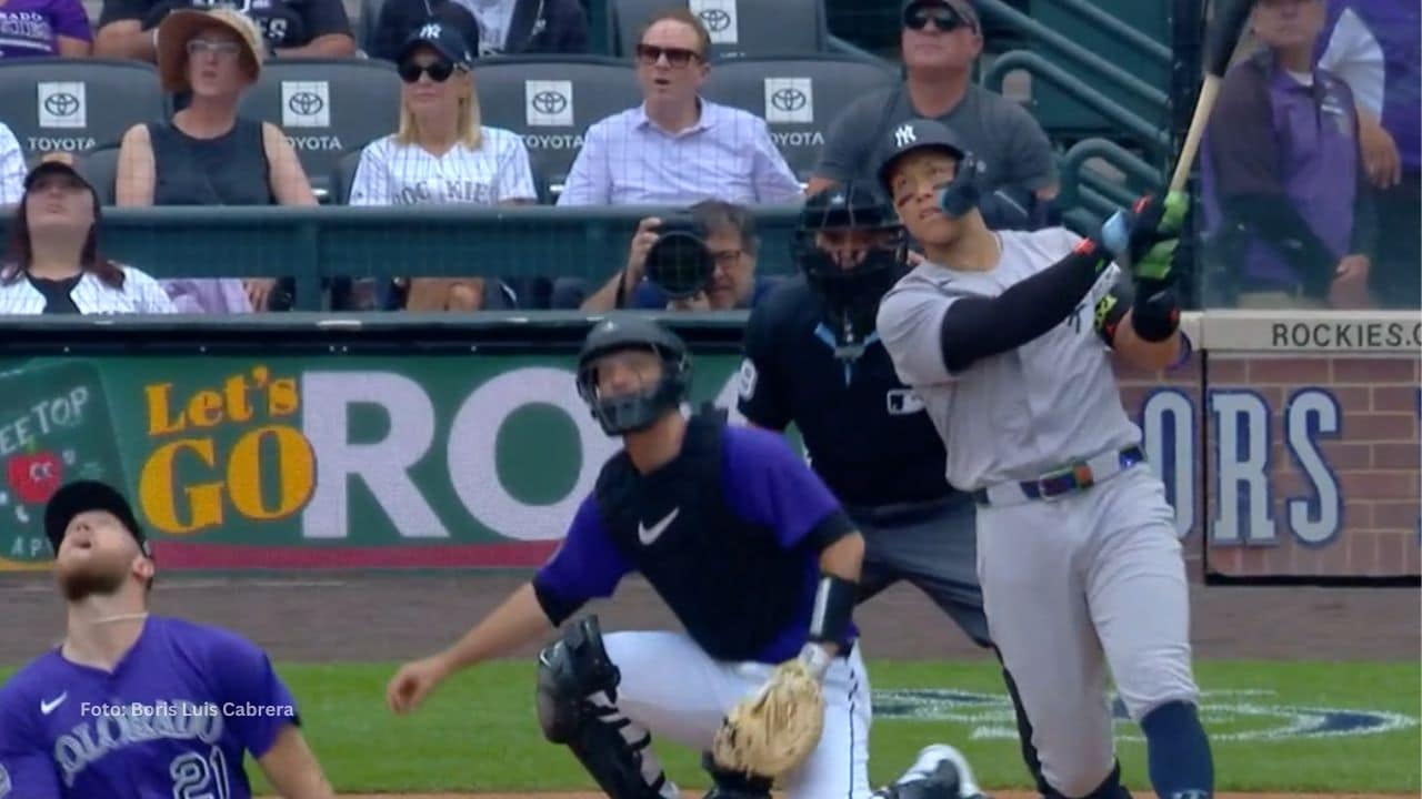 La novena de New York Yankees no tuvo piedad con el flojo pitcheo de Colorado Rockies.