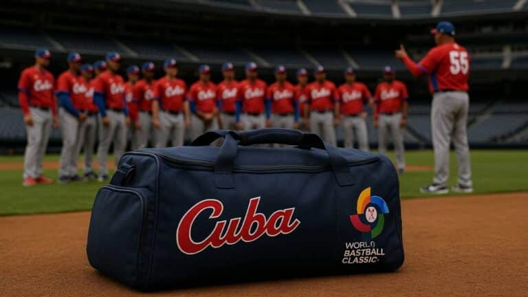 Equipo Cuba y manager al clasico mundial