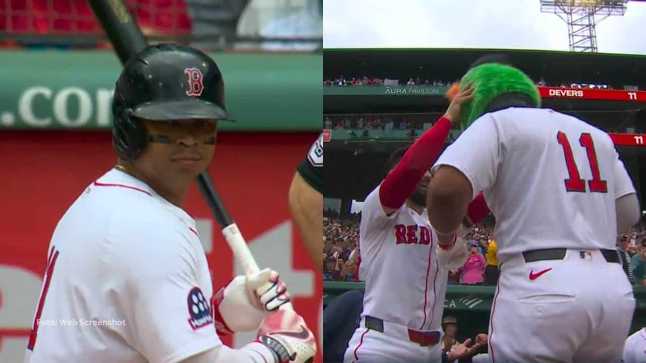 Rafael Devers sumó su octavo juego multihit en mayo y dio jonrón por segundo juego consecutivo con Boston Red Sox.