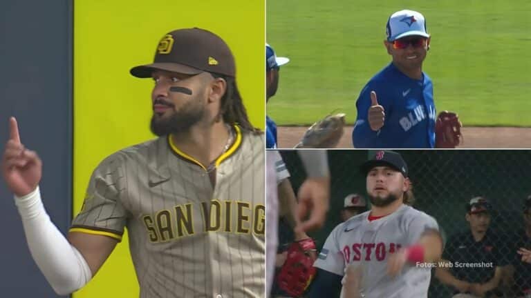 Fernando Tatis Jr. , Andres Gimenez y Wilyer Abreu en MLB. Guante de Oro