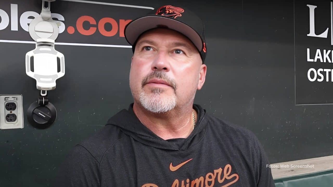 Fredi González en una entrevista con Baltimore Orioles