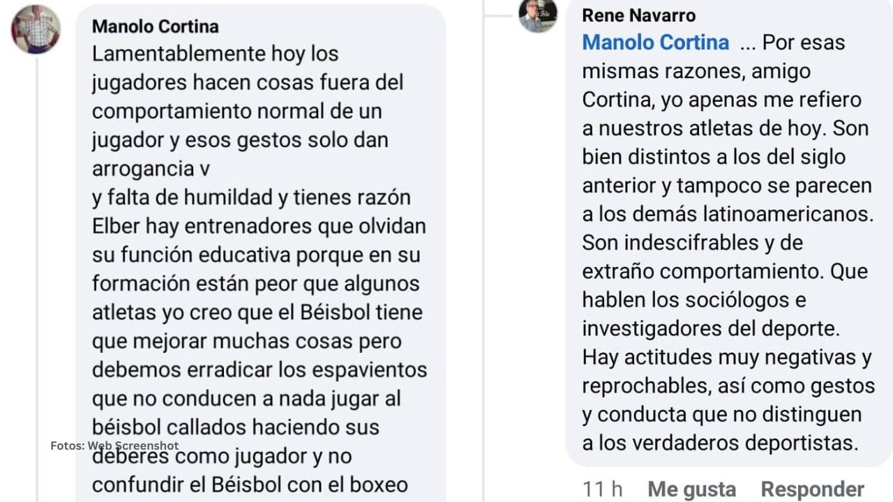 Comentarios de Manolo Cortina y Rene Navarro tras la pelea en la Serie Nacional Sub23 del beisbol cubano