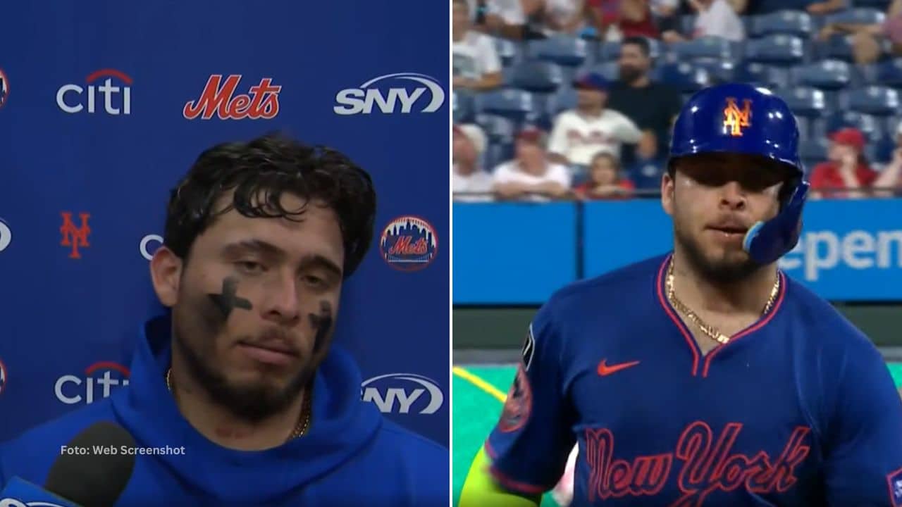 Francisco Alvarez duplicó con el madero antes de recibir nueva asignación por New York Mets en MLB 2025.