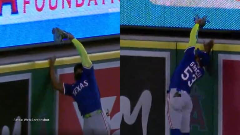 Adolis García roba jonrón