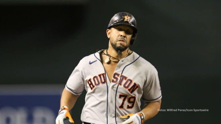 Vistiendo el uniforme de Chicago White Sox, José Abreu ganó múltiples premios en MLB, incluyendo el MVP (AL) en 2020. Foto: Wilfred Perez/Icon Sportswire