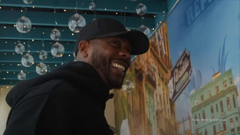 Aroldis Chapman en restaurantde de Boston