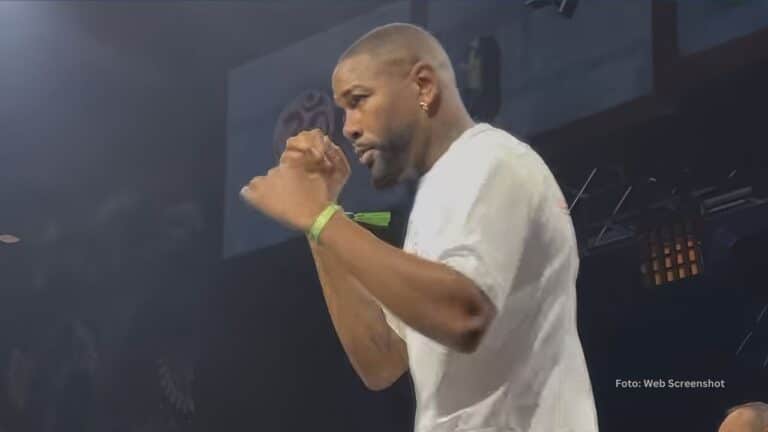 Boxeador cubano Yuniel Dorticós