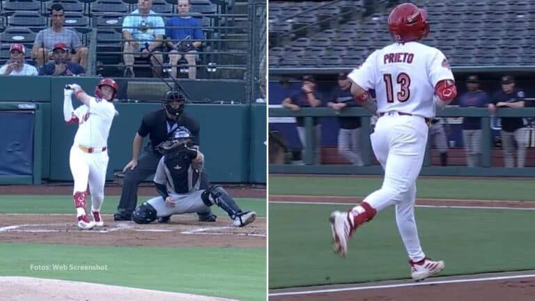 Cesar Prieto acumula 30 extrabases en la presente campaña de Triple A con la filial de St. Louis Cardinals.