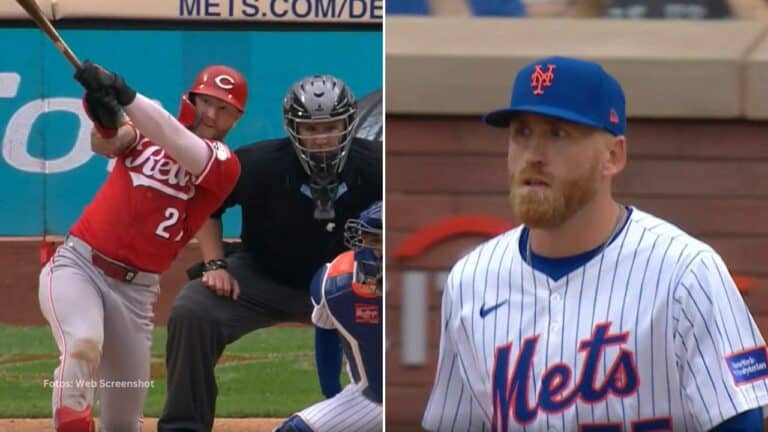 El conjunto de New York Mets no pudo descifrar al cuerpo de pitcheo de Cincinnati y perdieron con marcador de 5x2.