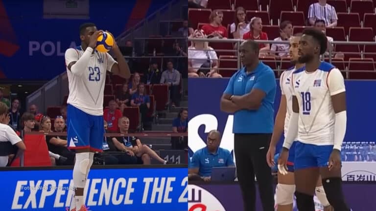 Equipo Cuba en VNL 2025