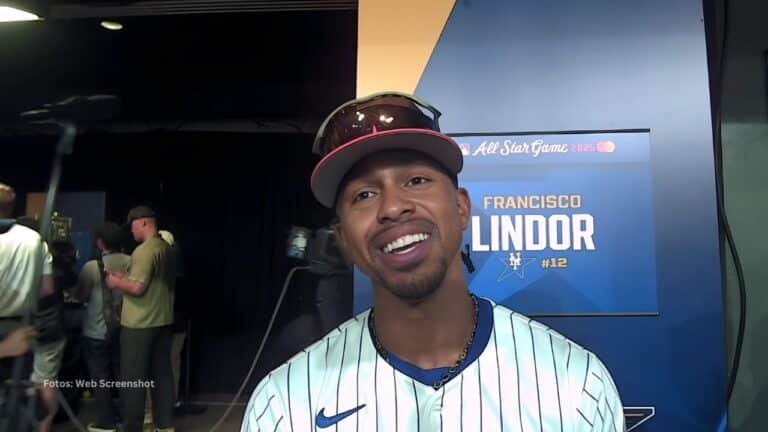 Francisco Lindor entrevista en el All Star Game MLB 2025