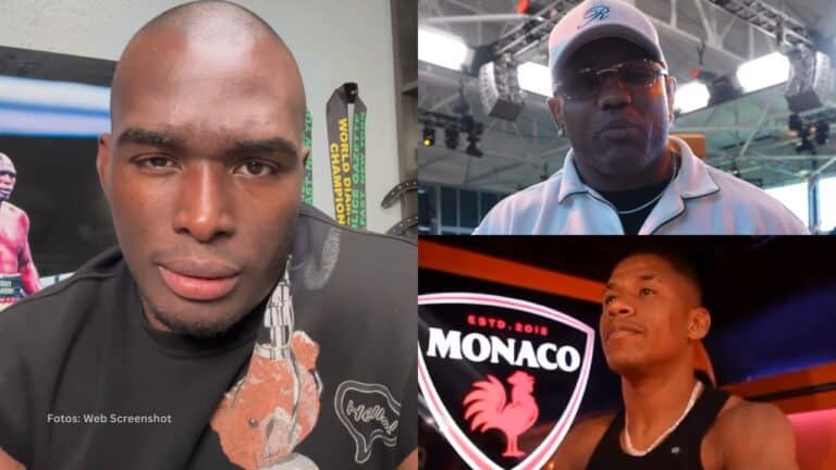 Gustavo Trujillo, Yoel Romero y Alberto Blas