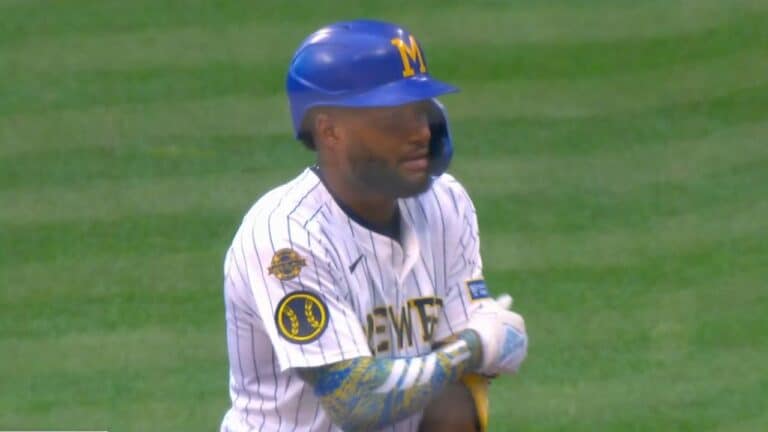 Desde el pasado 2 de julio, el jardinero venezolano Jackson Chourio no se va en blanco de un juego.