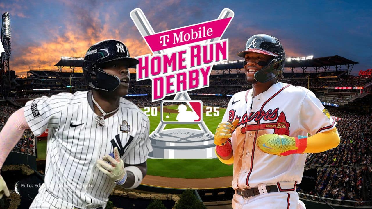 Jazz Chisholm Jr. y Ronald Acuña Jr. Home Run Derby