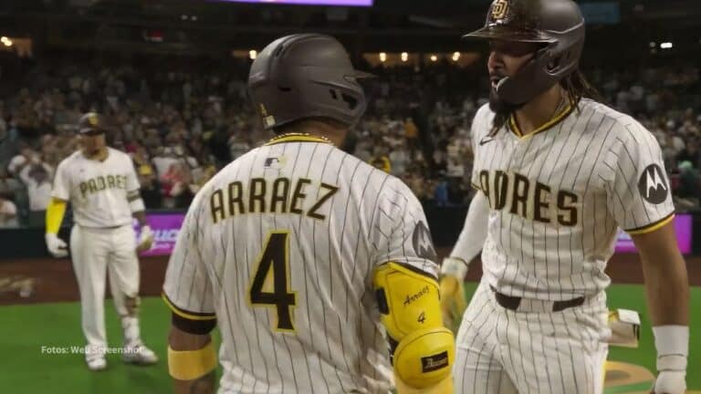 Luis Arráez fue pieza clave en la victoria de San Diego Padres ante New York Mets.