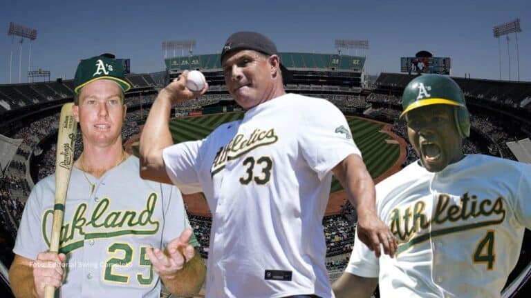 Con Oakland Athletics, José Canseco ganó dos títulos de cuadrangulares y una Serie Mundial.