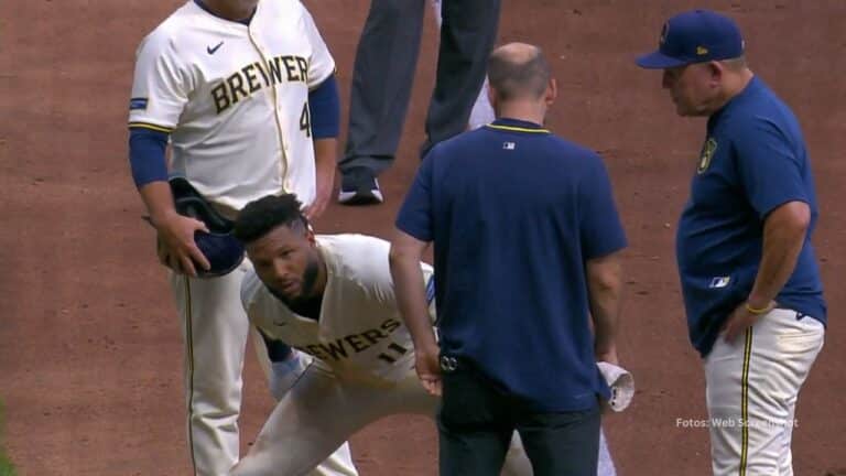 Jackson Chourio ligó dos imparables y luego salió del juego entre Chicago Cubs y Milwaukee Brewers.