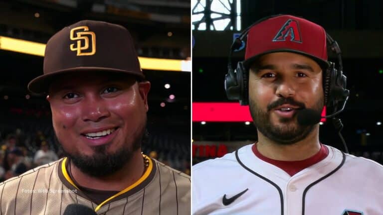 Luis Arráez retó a Eugenio Suarez y le ganó duelo en el Petco Park de California.
