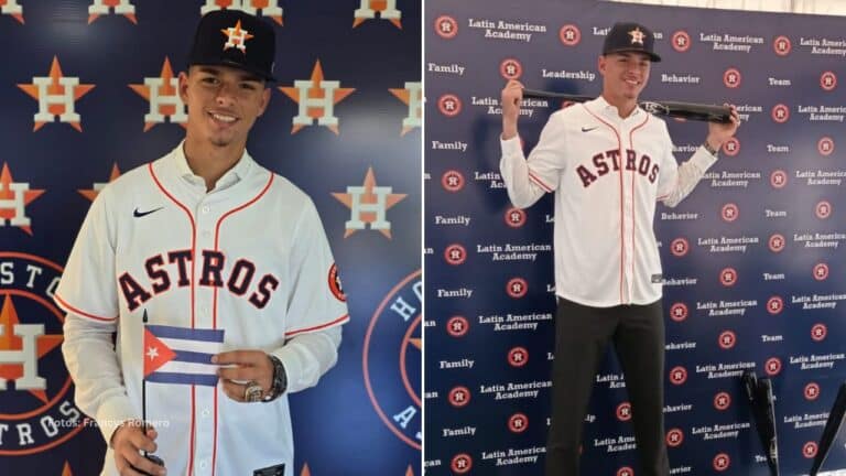 El pelotero cubano Kevin Álvarez es el séptimo mejor prospecto dentro de la organización de Houston Astros.