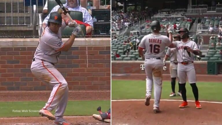 Rafael Devers brilló en el "Truist Park" con tres hits y cuatro impulsadas, guiando a San Francisco Giants a una victoria contundente sobre Atlanta.