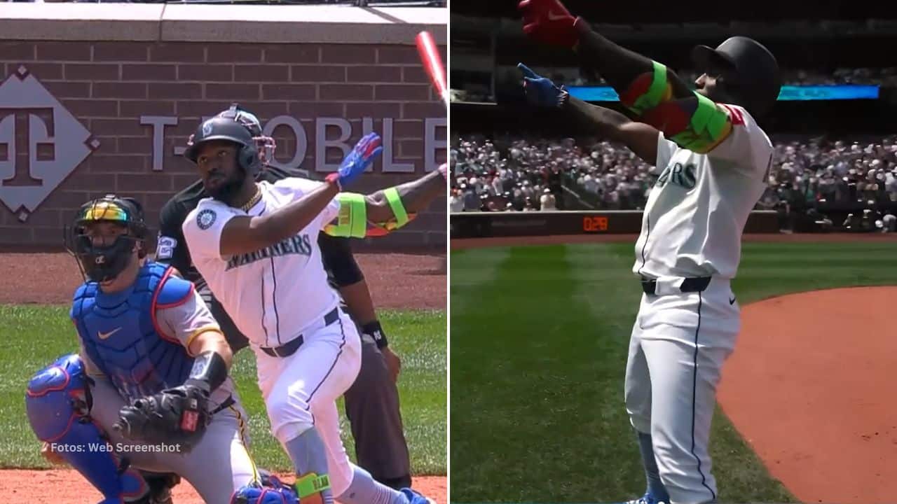 El pelotero cubano Randy Arozarena batea para promedio por encima de .400 en los últimos siete juegos con Seattle Mariners.