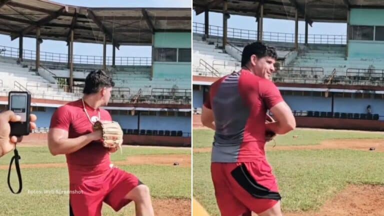 El cubano Reinier Roibal subió una vez más al box y recordó los tiempos de antaño.