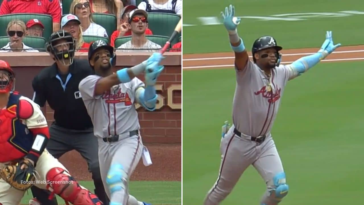El venezolano Ronald Acuña Jr respondió como tercer bate y volvió a dejar su marca en el triunfo de Atlanta 7x6 sobre St. Louis Cardinal.