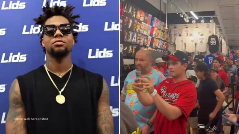 El pelotero venezolano Ronald Acuña Jr inició con pie derecho la Semana del All Star Game 2025, en Atlanta Georgia.