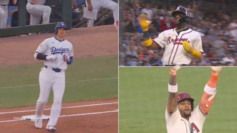 Ronald Acuña Jr le puso la chispa final para dejarle la mesa servida a su compañero Ketel Marte quien terminó sentenciado a Tarik Skubal.