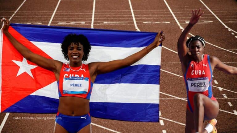 Leyanis Pérez y Liadagmis Povea lanzaron una firme candidatura a reinar en el venidero Campeonato Mundial de atletismo.