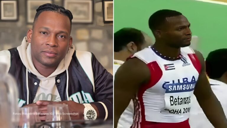 Yoandri Betanzos como entrenador y representando a Cuba en un torneo internacional