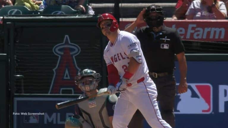 Mike Trout es apenas el tercer bateador en la historia de Los Angeles Angels con 1.000 impulsadas.