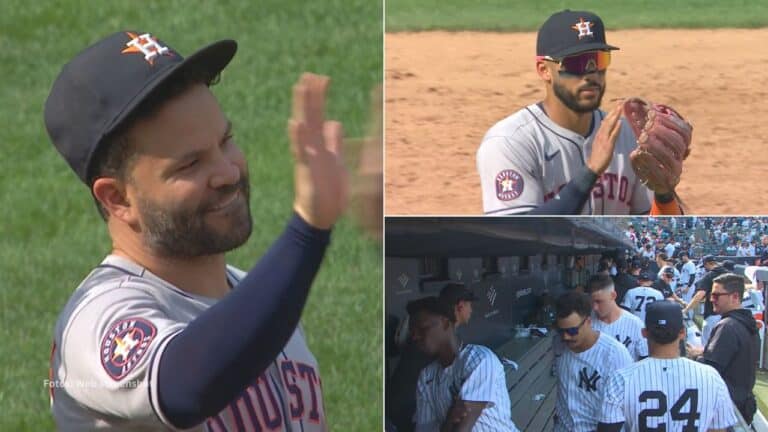 Houston Astros picó adelante en la serie particular y se llevaron los primeros dos ante New York Yankees en su casa.