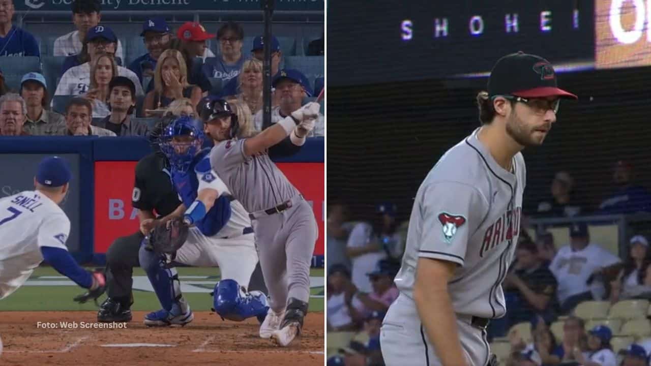 Apenas fueron tres imparables los conectados por la ofensiva de Los Angeles Dodgers.