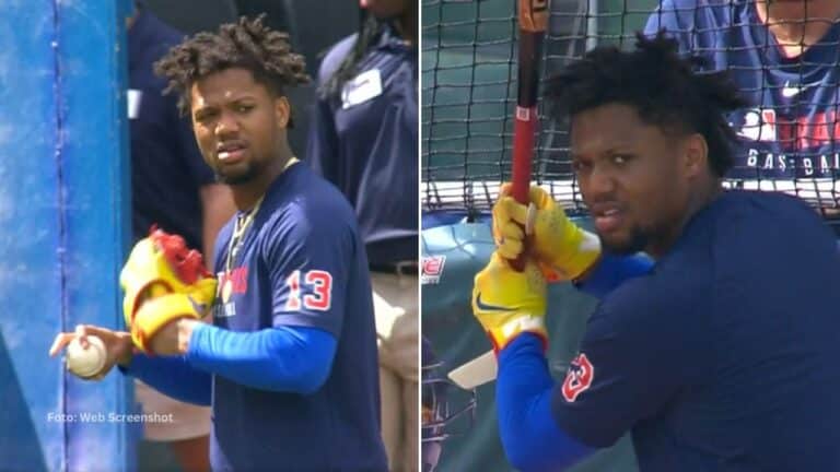 El venezolano Ronald Acuña Jr quedó habilitado para enfrentar a la tanda de Cleveland tras superar lesión en la pantorrilla.