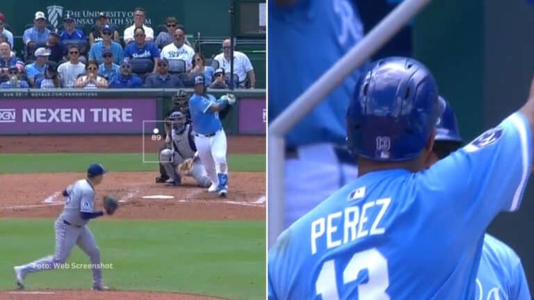 El pelotero venezolano Salvador Pérez está a cinco jonrones de llegar a los 300 en MLB.