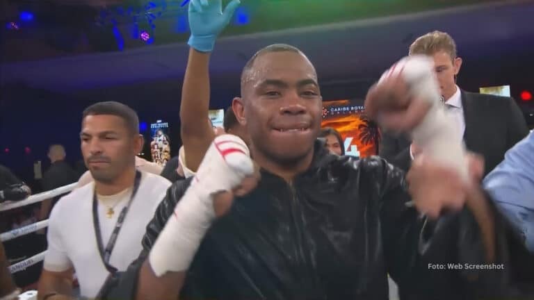 Boxeador cubano Yoelvis Gómez