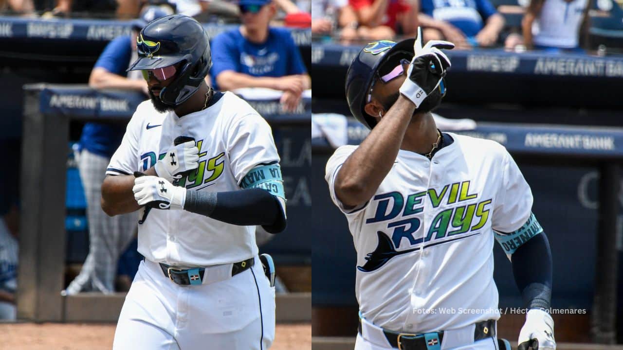 Junior Caminero está rompiendo cualquier tipo de parámetro con la espectacular temporada que está haciendo con Tampa Bay Rays.