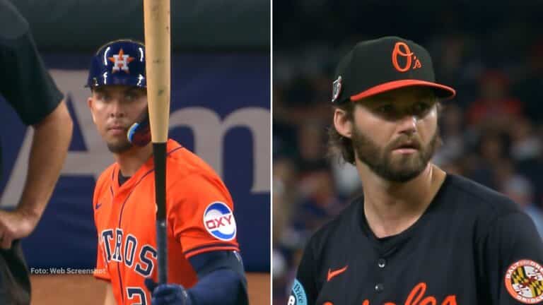 Brandon Young lanzó 7.2 entradas perfectas ante Houston Astros hasta que Ramón Urías dio el primer imparable.