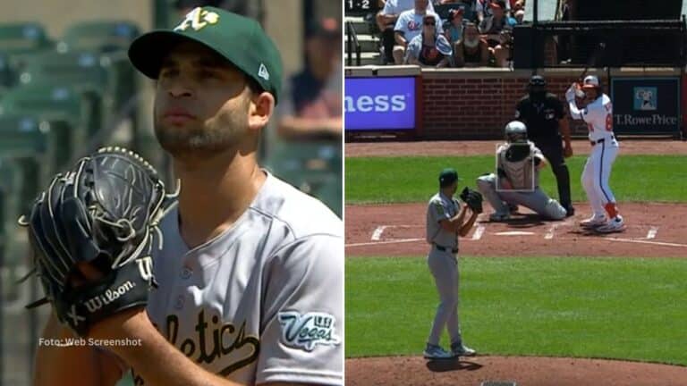 Luis Morales bajó su porcentaje de carreras limpias a 1.93 con Athletics en la temporada MLB 2025.