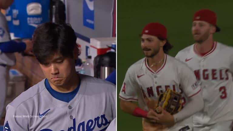 Por primera vez en la historia, Los Angeles Dodgers mantiene un récord de 0-6 contra Los Angeles Angels en una misma temporada.