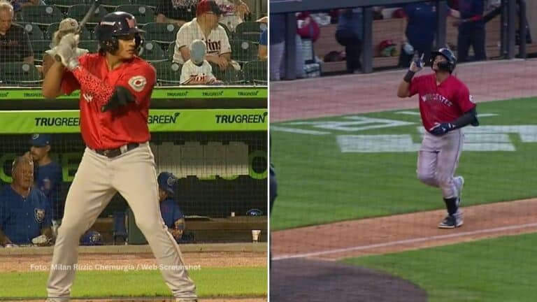 El prospecto venezolano figura como el tercero mejor de Boston Red Sox y actualmente tiene OPS de .941 en Triple A.