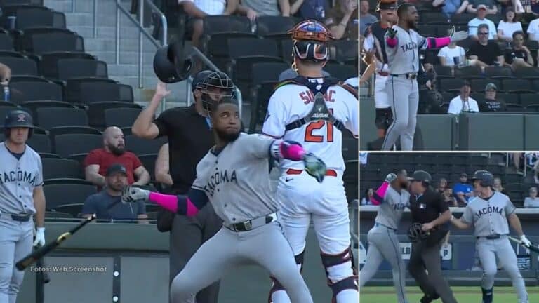 El pelotero dominicano protagonizó un hecho casi sin precedentes que seguramente lo llevará a una suspensión de más de 50 partidos.